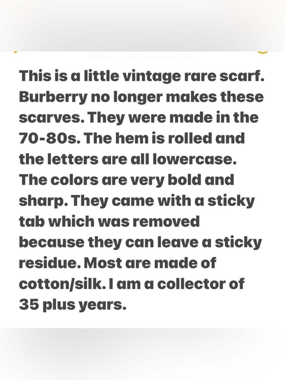 Burberry Multicolor Plaid Accessories Silk Scarf - Tan, Red, Brown, Cream - Picture 2 of 7
